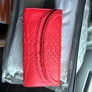 Beautiful clutch in python for sale!!